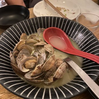 Izakaya - Sake Steamed Clams - Izakaya Near Me - New York, New York