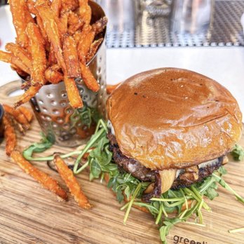 E.D.B - Mushroom Truffle Burger - New American Near Me - Burbank, California