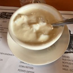 Clam chowder