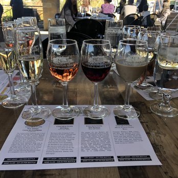 Thornton Winery - Three flights - Wineries Near Me - Temecula, California
