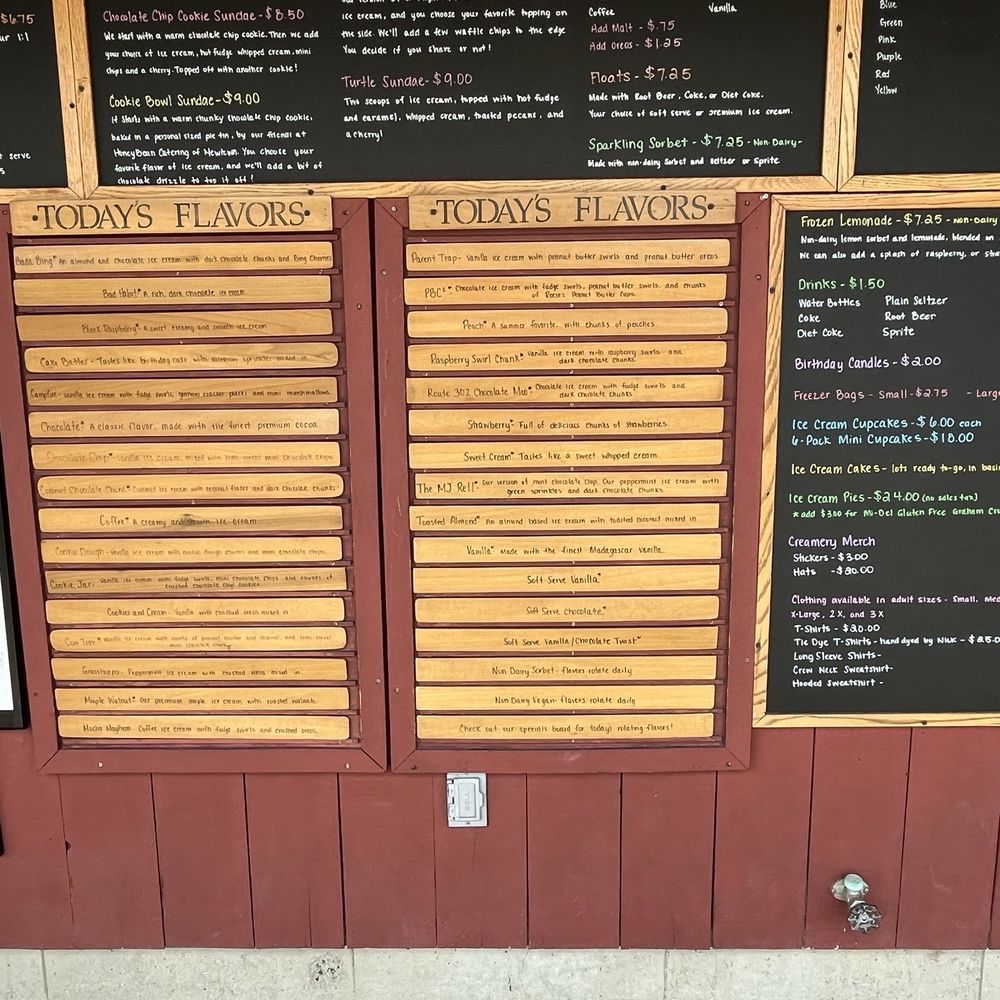 Ferris Acres Creamery - Many flavors to choose from - Ice Cream & Frozen Yogurt Near Me - Newtown, Connecticut