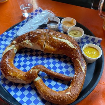 Sauf Haus Bier Hall & Garten - Pretzel - German Near Me - Washington, DC, District of Columbia