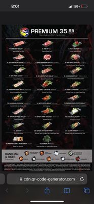 Menu photo 4 Gen Korean BBQ House Las Vegas, NV Menu photo 4 Gen Korean BBQ House Las Vegas, NV