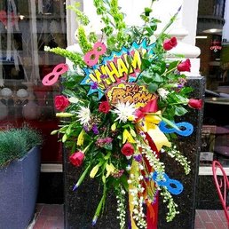 Blue Ivy sent a picture before the flowers were delivered to the funeral home.