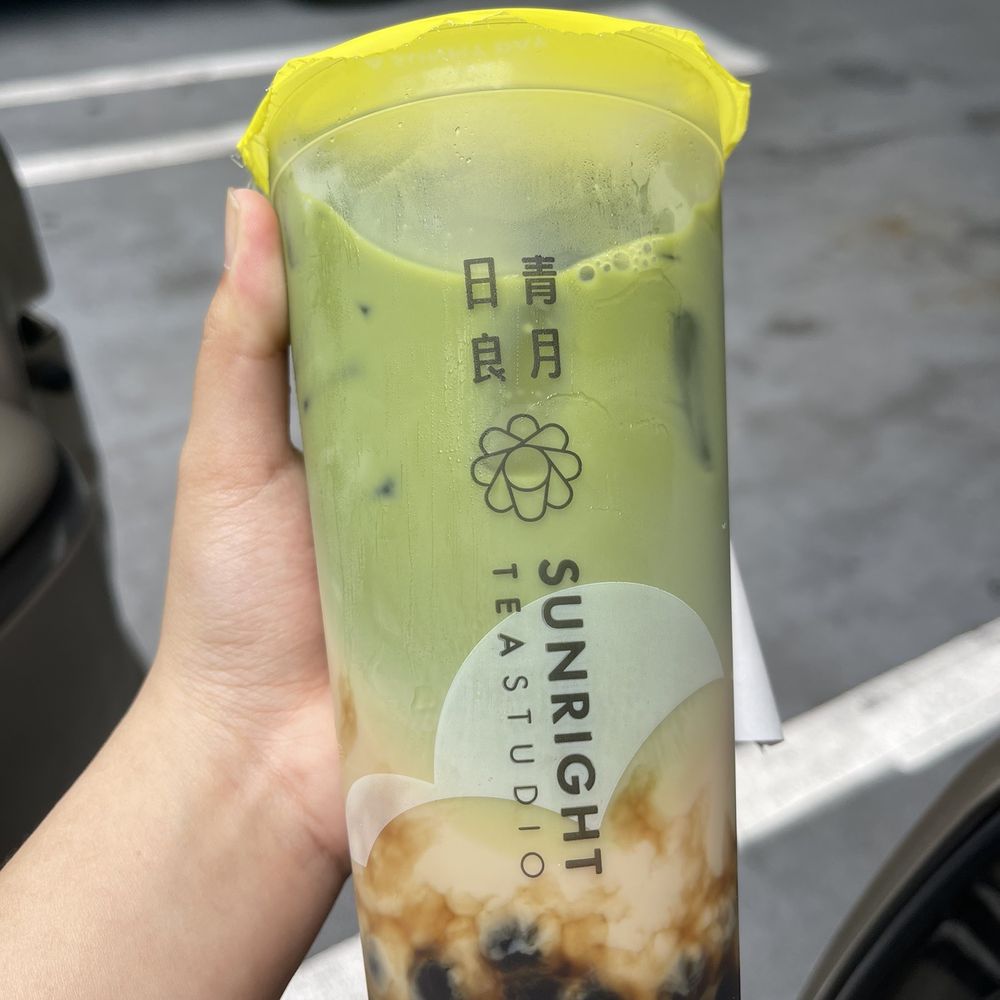 Sunright Tea Studio - Arcadia - Matcha milk tea w boba - Bubble Tea Near Me - Arcadia, California Sunright Tea Studio - Arcadia - Matcha milk tea w boba - Bubble Tea Near Me - Arcadia, California