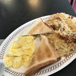 a plate of breakfast food a plate of breakfast food