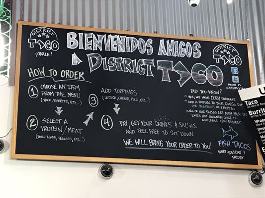 Menu photo 3 District Taco Washington, DC, DC