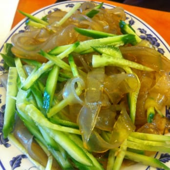 I Dumpling - Cold Wide Bean Noodles ($6.95) - Chinese Near Me - Redwood City, California I Dumpling - Cold Wide Bean Noodles ($6.95) - Chinese Near Me - Redwood City, California