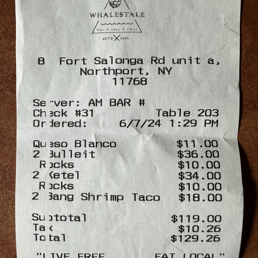 Insane price gouging in the menu this Summer!!!
