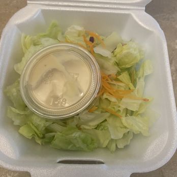 Little Tokyo - Delivery salad...you get either soup or salad - Sushi Bars Near Me - Jackson, Mississippi Little Tokyo - Delivery salad...you get either soup or salad - Sushi Bars Near Me - Jackson, Mississippi