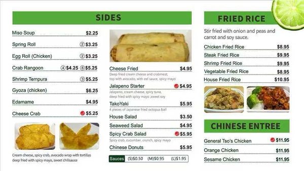 Menu photo 3 Iron chef 2 Mason, OH