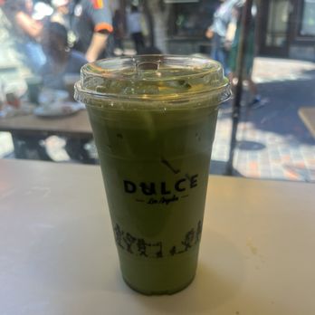 Cafe Dulce - Large blue berry matcha - Coffee & Tea Near Me - Los Angeles, California