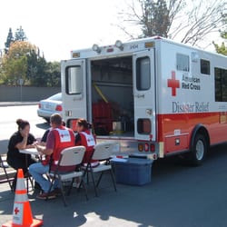 American Red Cross - Kern Chapter - Volunteers assisting a family after a single family fire.