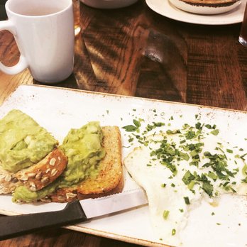 First Watch - Avocado Toast with Sunny Side Up eggs - Breakfast & Brunch Near Me - Jacksonville, Florida
