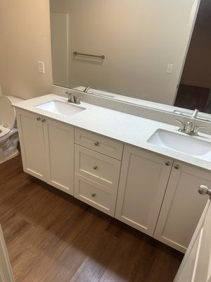 Kitchen & Bathroom Deep Clean — Done Right! - We recently gave our customer’s kitchen and bathroom a fresh, detailed clean!
From removing grease and buildup in the kitchen to scrubbing and sanitizing the bathroom, we paid attention to the details to leave both spaces fresh, clean, and sparkling. Kitchen & Bathroom Deep Clean — Done Right! - We recently gave our customer’s kitchen and bathroom a fresh, detailed clean!
From removing grease and buildup in the kitchen to scrubbing and sanitizing the bathroom, we paid attention to the details to leave both spaces fresh, clean, and sparkling.