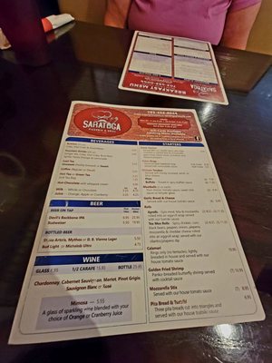 Menu photo 5 Saratoga Pizzeria & Grill Springfield, VA Menu photo 5 Saratoga Pizzeria & Grill Springfield, VA