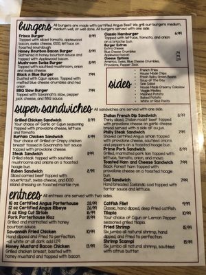 Menu photo 1 Savannah's Restaurant and Bar Cedar Hill, MO Menu photo 1 Savannah's Restaurant and Bar Cedar Hill, MO