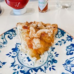Butter Smith Kitchen & Pies - Peach Lattice Pie Slice