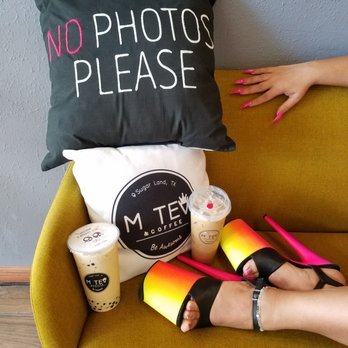 MTea & Coffee - People keep taking her photo anyway without permission no less - Bubble Tea Near Me - Sugar Land, Texas