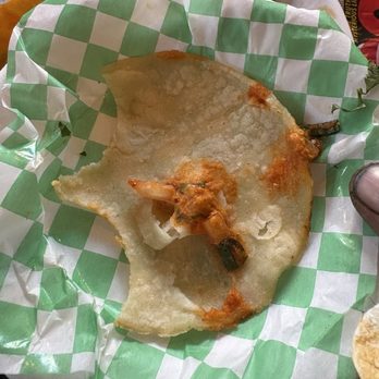 Las Delicias - Lomo Taco . Wet tortilla falls apart when you pick it up. - New Mexican Cuisine Near Me - Modesto, California