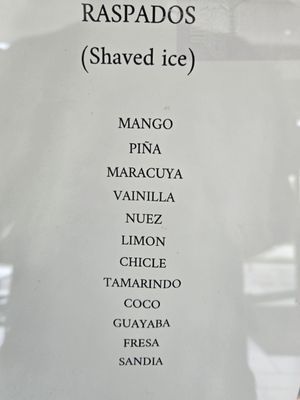 Menu photo 3 La Michoacana Temecula, CA