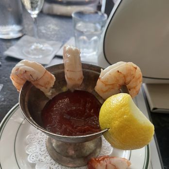Steakyard Dallas - Yummy cocktail sauce! Took a bite before the pic ^.^ - Steakhouses Near Me - Dallas, Texas Steakyard Dallas - Yummy cocktail sauce! Took a bite before the pic ^.^ - Steakhouses Near Me - Dallas, Texas