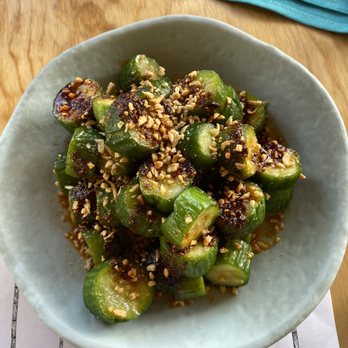 The Toasted Coconut - Marinated Cukes - New American Near Me - Houston, Texas