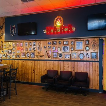 Nara Restaurant and Lounge - seating area with wood paneled walls - Mediterranean Near Me - Jacksonville, Florida Nara Restaurant and Lounge - seating area with wood paneled walls - Mediterranean Near Me - Jacksonville, Florida