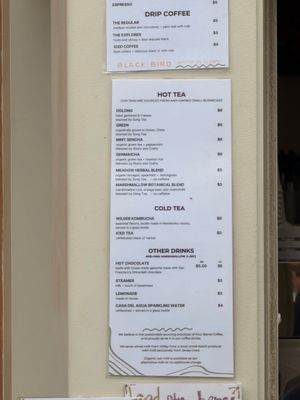 Menu photo 2 Black Bird Bookstore and Cafe San Francisco, CA