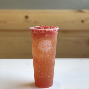 Feng Cha Teahouse - Summer Melon Green Tea - Desserts Near Me - Newark, California Feng Cha Teahouse - Summer Melon Green Tea - Desserts Near Me - Newark, California