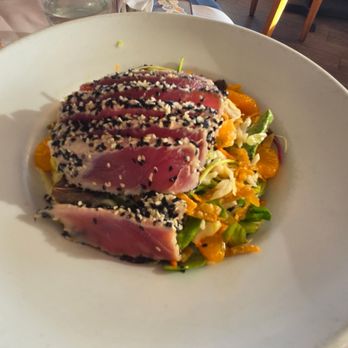 Boathouse at Hendry's Beach - Ahi salad - Seafood Near Me - Santa Barbara, California Boathouse at Hendry's Beach - Ahi salad - Seafood Near Me - Santa Barbara, California