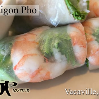 Saigon Pho - Spring Roll ($3.50) - Detail - Vietnamese Near Me - Vacaville, California