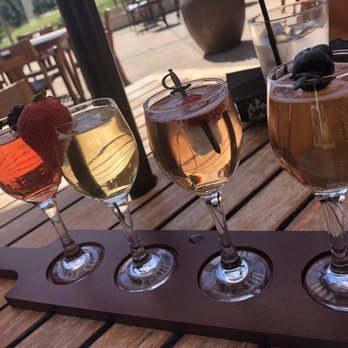 Aquaterra Restaurant - three glasses of wine on a table - Seafood Near Me - Fallbrook, California Aquaterra Restaurant - three glasses of wine on a table - Seafood Near Me - Fallbrook, California