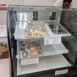 They've got some cinnamon rolls and cookies also!