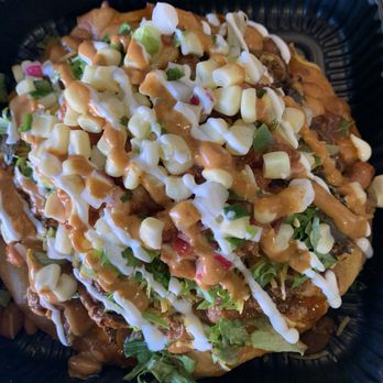 Tocabe An American Indian Eatery - Shredded Bison Frybread - American Near Me - Denver, Colorado Tocabe An American Indian Eatery - Shredded Bison Frybread - American Near Me - Denver, Colorado