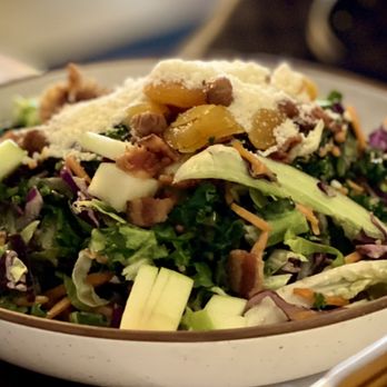 The Hideout Kitchen - Kale and Pancetta salad! Incredible! - New American Near Me - Lafayette, California