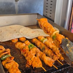 Chicken Skewers Kebab
Souvlaki
Greek Restaurant