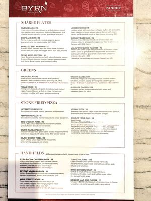 Menu photo 2 Byrn Western Grill Irving, TX