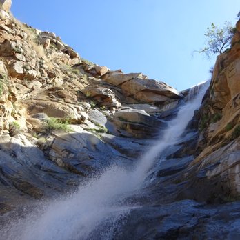 Cedar Creek Falls - View of the waterfall from its base - Hiking Near Me - Ramona, California Cedar Creek Falls - View of the waterfall from its base - Hiking Near Me - Ramona, California