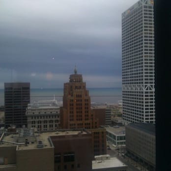 Blu - Still a great view in a rainy day - Lounges Near Me - Milwaukee, Wisconsin