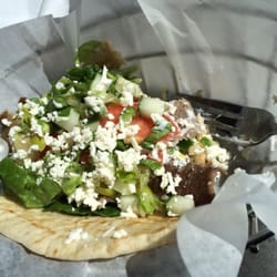 Dino's Mediterranean Fresh - Gyro sandwich is just what I was craving.