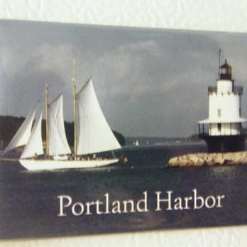 Spring Point Ledge Lighthouse - Fridge magnet of the light - Landmarks & Historical Buildings Near Me - South Portland, Maine Spring Point Ledge Lighthouse - Fridge magnet of the light - Landmarks & Historical Buildings Near Me - South Portland, Maine