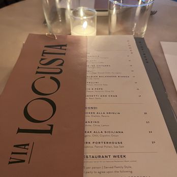 Via Locusta - Menu - Italian Near Me - Philadelphia, Pennsylvania