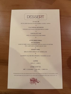 Menu photo 2 RT Bistro San Francisco, CA