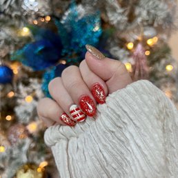 Acrylic Gel Polish Nails