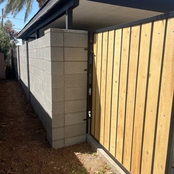 Richard Construction - Concrete wall and gate - Masonry/Concrete Near Me