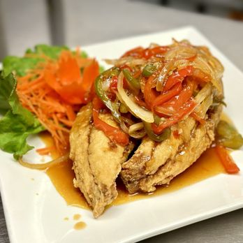Bangkok Spice - Spicy red snapper- fillet - Thai Near Me - Shrub Oak, New York Bangkok Spice - Spicy red snapper- fillet - Thai Near Me - Shrub Oak, New York