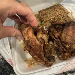 Red Apple Chinese Restaurant - Half chicken pork fried rice