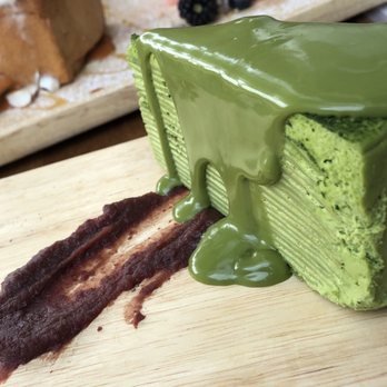 U :Dessert Story - Matcha Crepe Cake - Desserts Near Me - Berkeley, California U :Dessert Story - Matcha Crepe Cake - Desserts Near Me - Berkeley, California