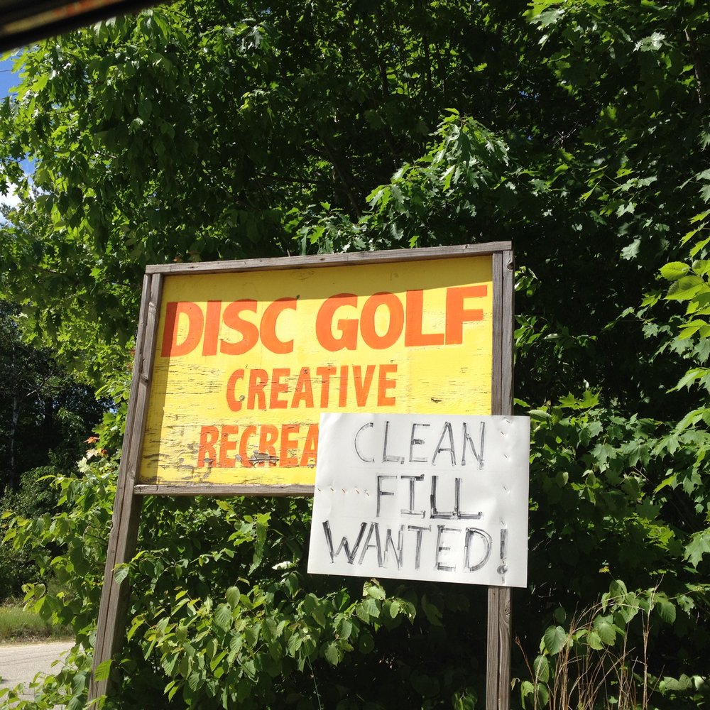 Creative Recreations - Entrance to Creative Recreations. Queue the banjo music - Disc Golf Near Me - Paris, Maine